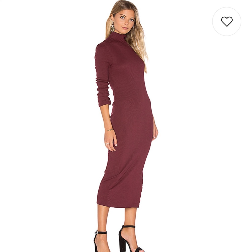 COTTON CITIZEN 🌟 Melborne Ribbed Midi Dress